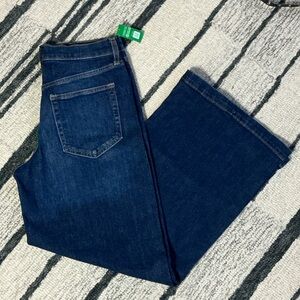 GAP Dark Blue Flare & Wide Leg Petite Jeans